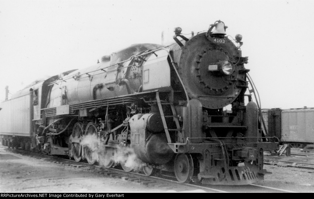 BM 4-8-2 #4103 - Boston & Maine